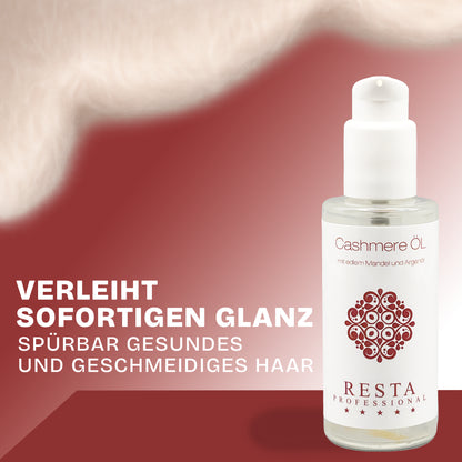 Wirkung des Cashmere Haaröls – verleiht sofortigen Glanz